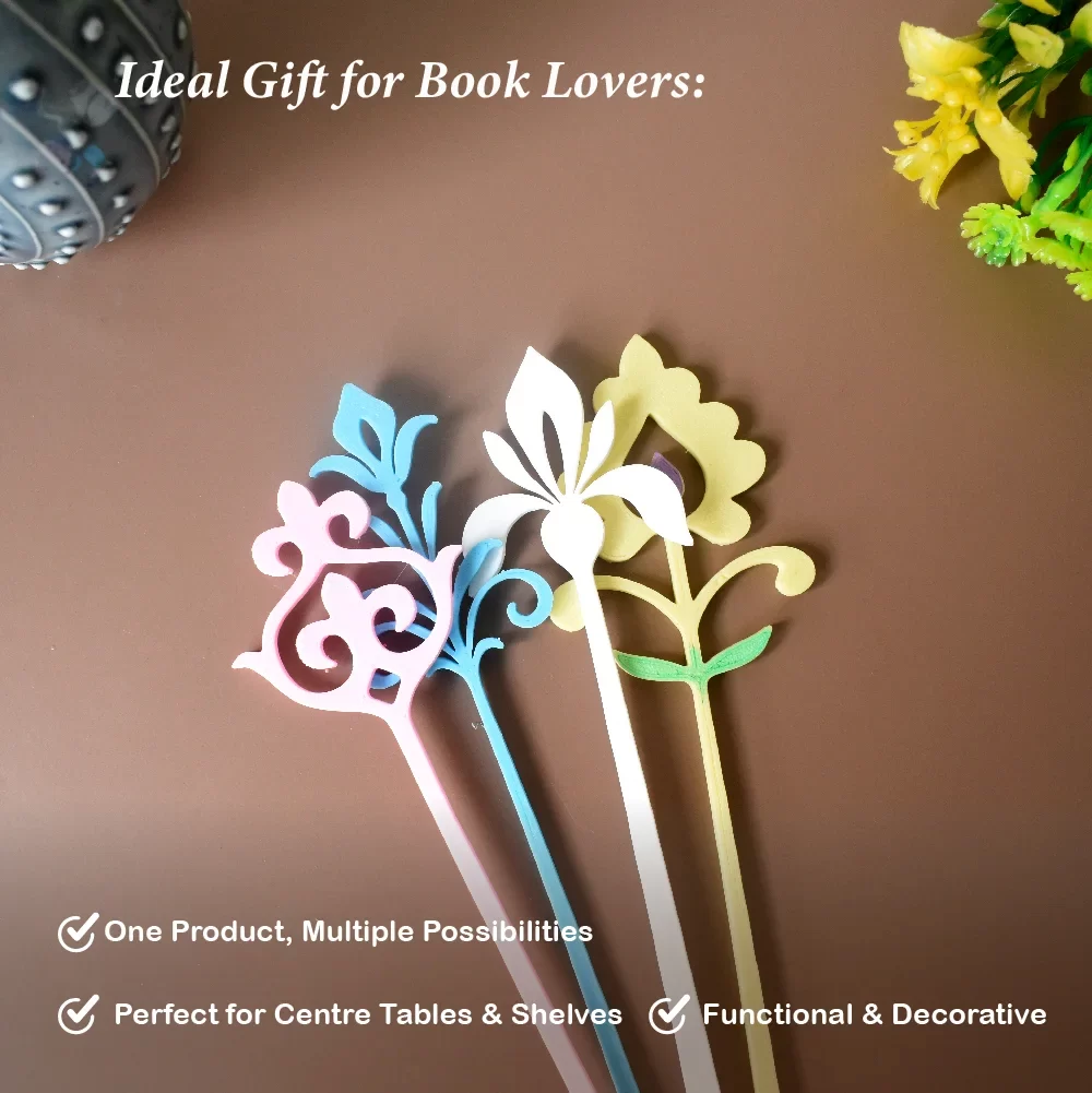 Ornamental theme Bookmark set of 4 image 5