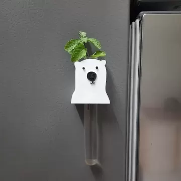 Bear Magnetic Planter for Fridge and Other Metalic Surfaces